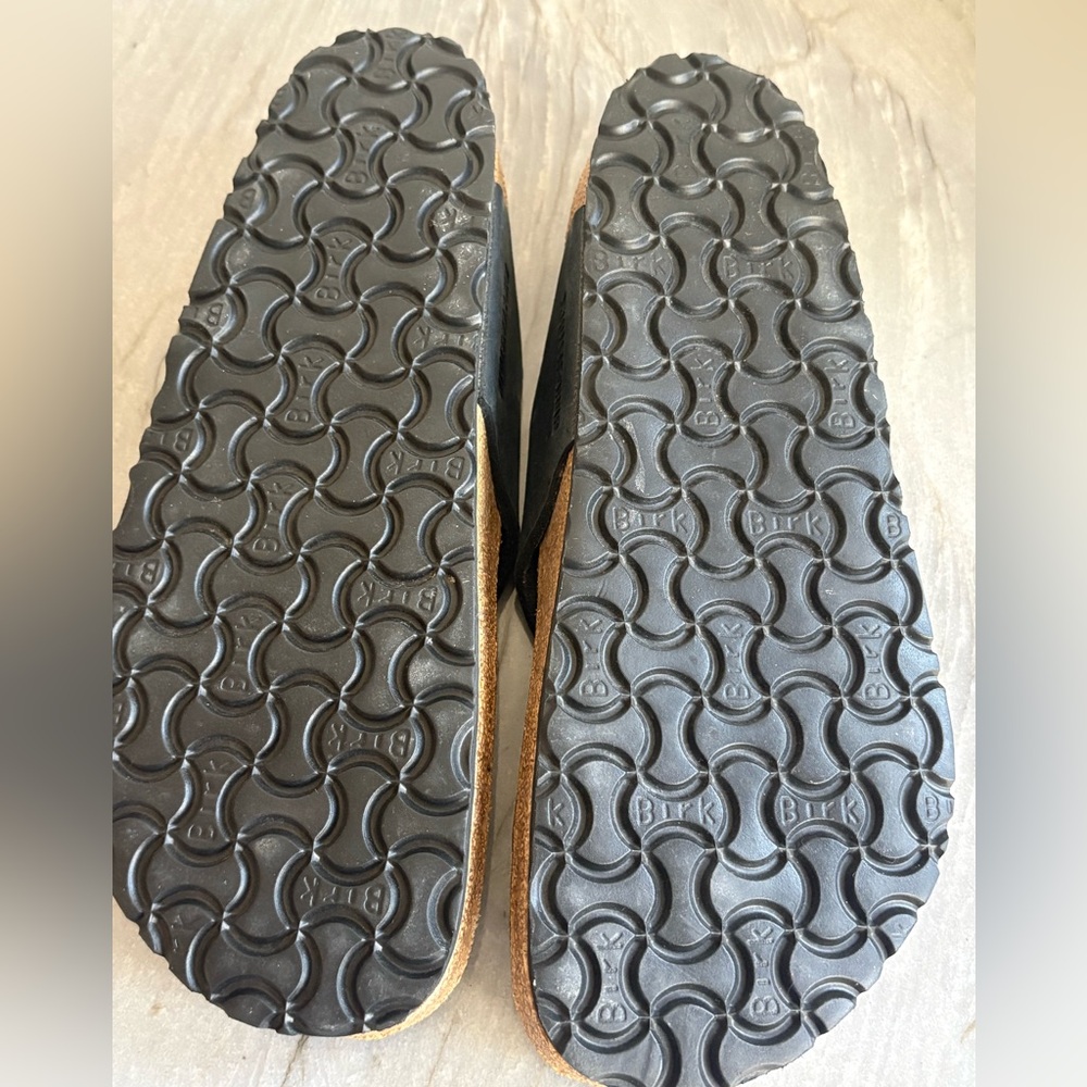 Birkenstock Black and Brown Thong Sandals size 41 - Picture 4 of 4